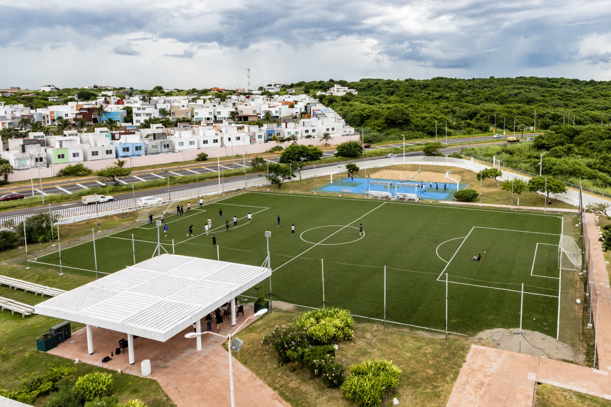 area deportiva campus Veracruz