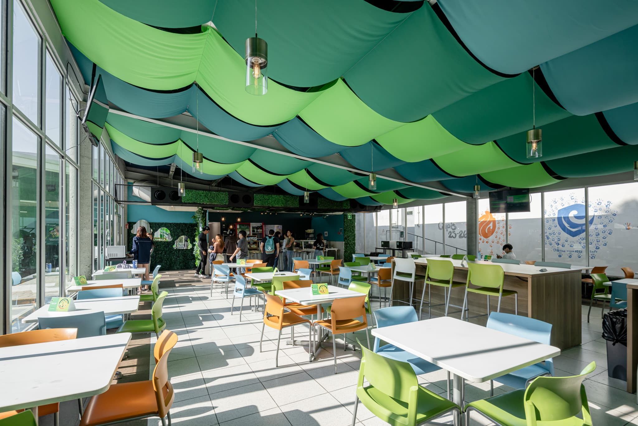 cafetería campus san nicolas