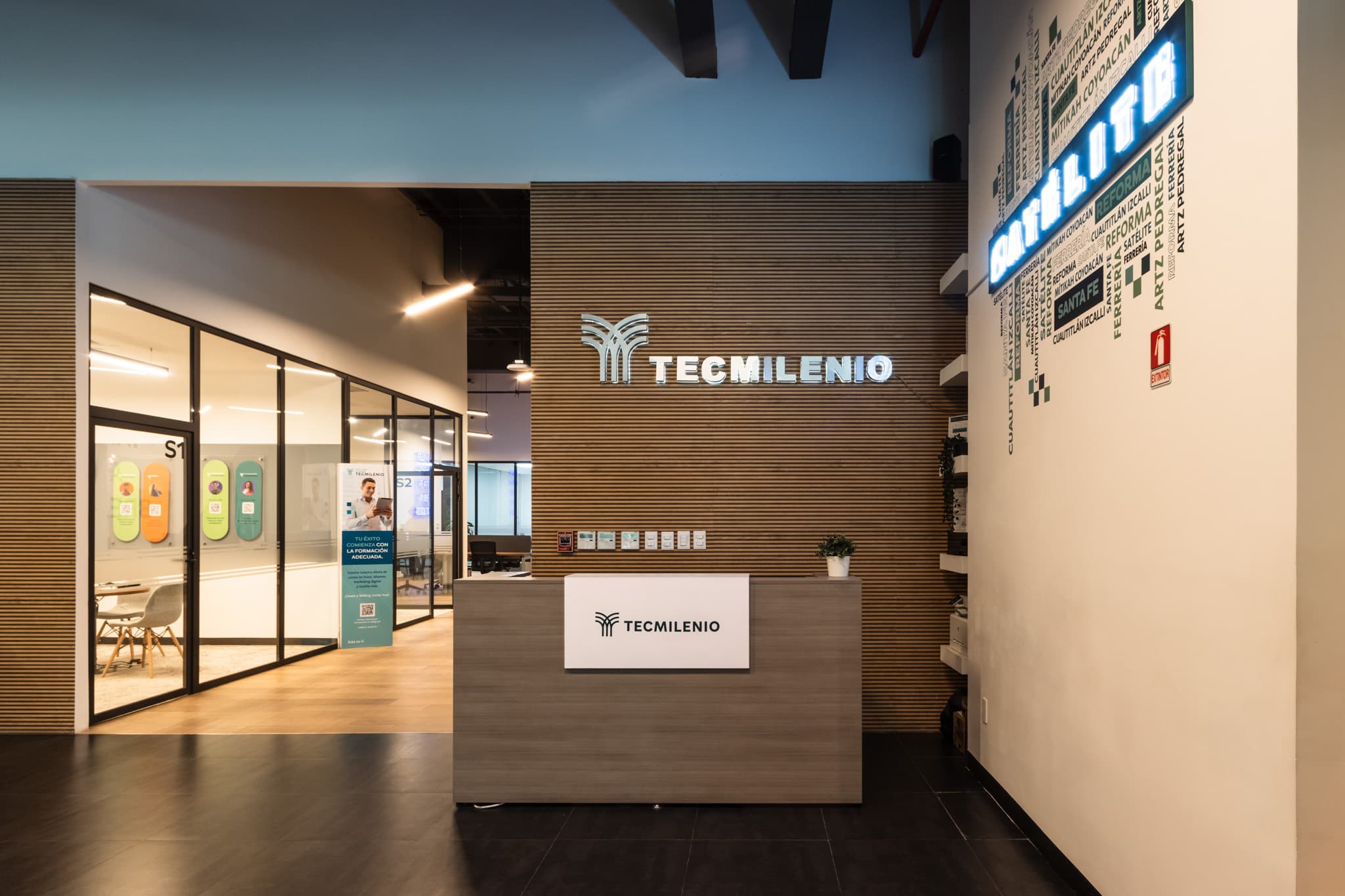 Recepción Espacio connect Satélite